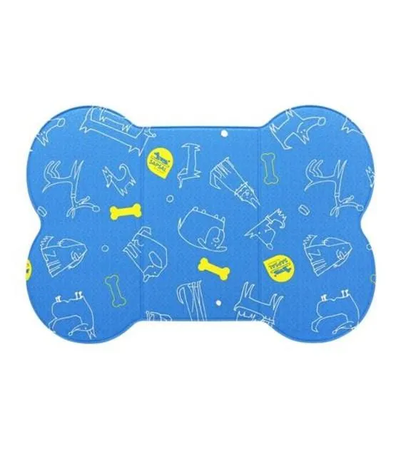 Sapsal Soft Pet Mat For Cats & Dogs (Blue)