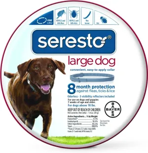 Seresto Flea and Tick Collar for Dogs