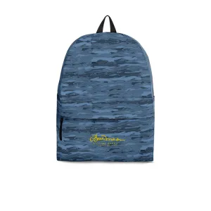 Steel Blue Camouflage Lava Back Pack