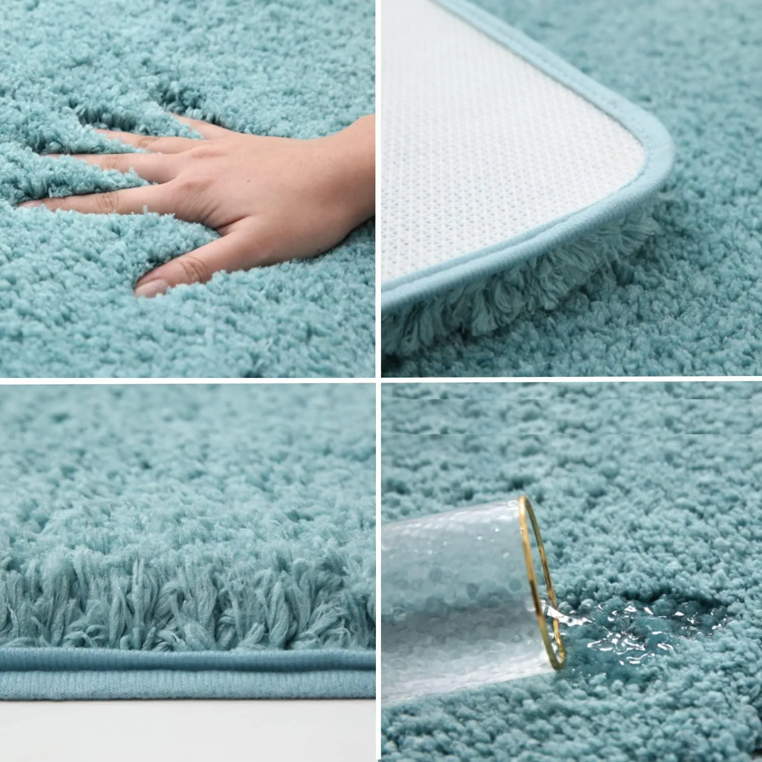 Super Soft Machine Washable Bathroom Floor Mats