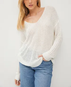 Teagan Sheer Knit Top