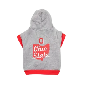 The Worthy Dog Ohio State - State Of Ohio Hoodie for Dogs