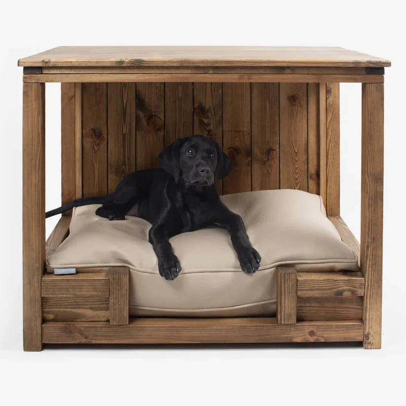 Wooden Broadsand Open Dog Crate