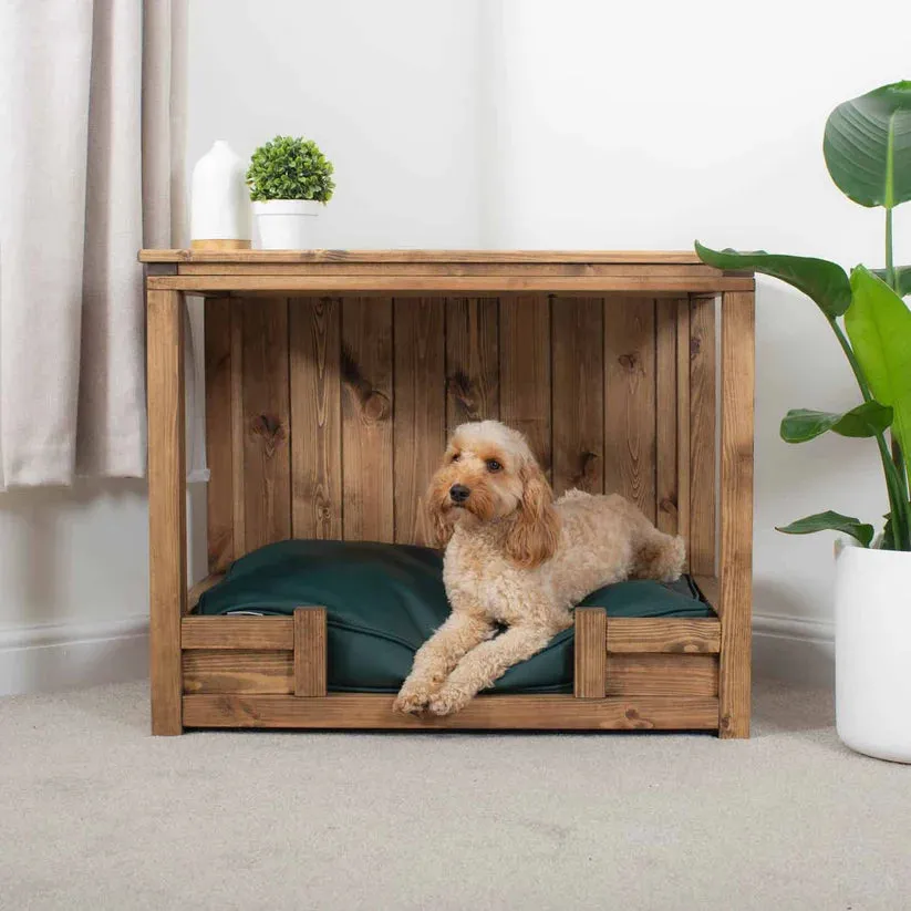 Wooden Broadsand Open Dog Crate